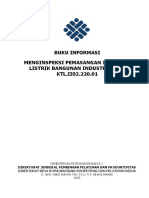 Buku Informasi Menginspeksi Pemasangan Instalasi Listrik Bangunan Industri Kecil KTL - II02.220.01