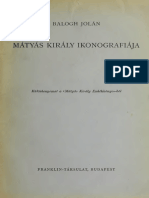Mátyás Király Ikonografiája (IA Matyaskiralyikon00balo)