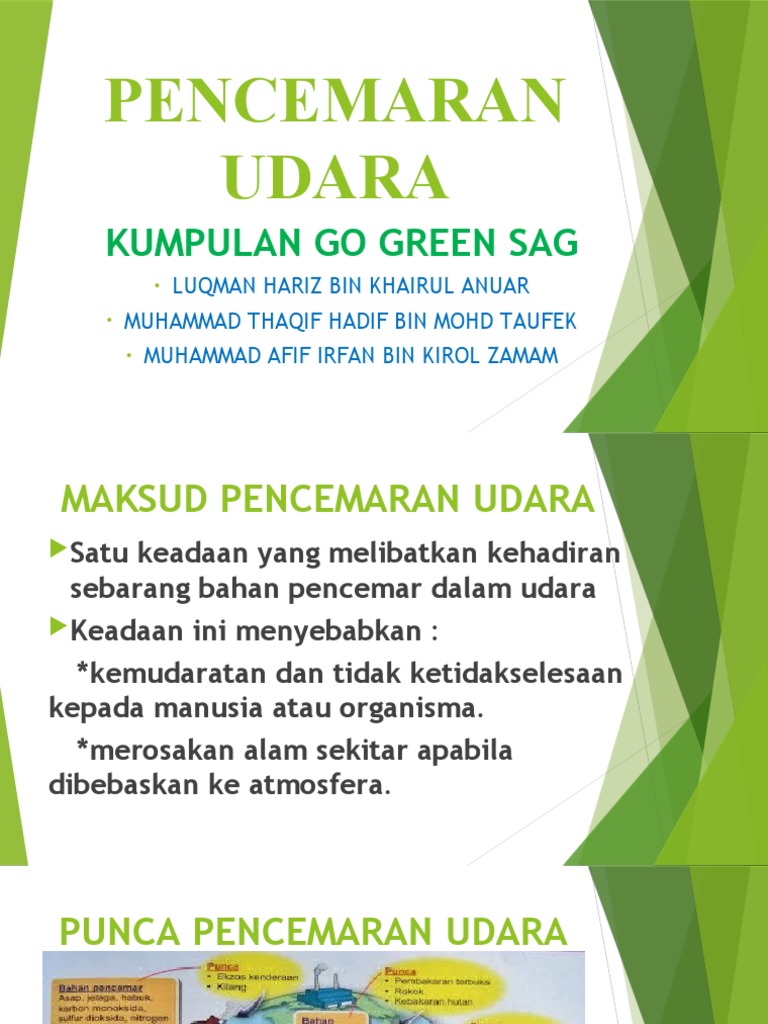 Pencemaran Udara Luqmanthaqifirfan Pdf