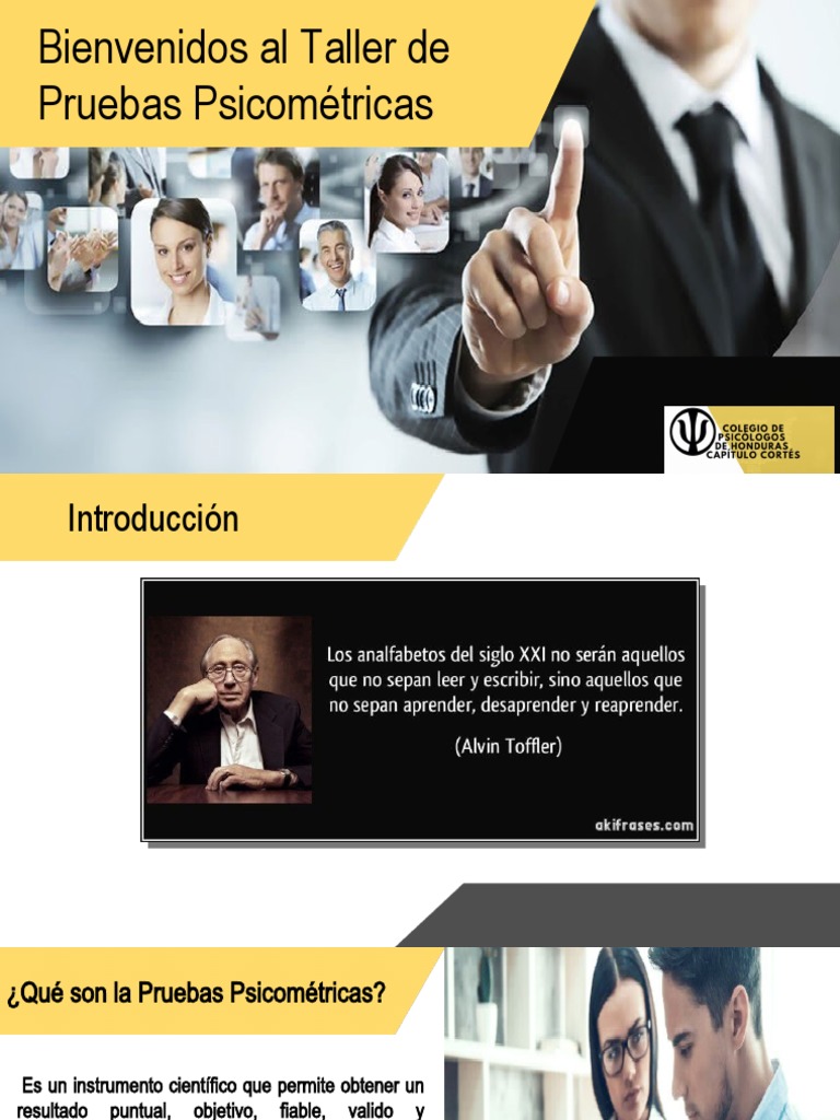 Taller de Pruebas Psicometricas Planificacion | PDF