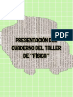 Presentación Del Cuaderno Del Taller de Fisica