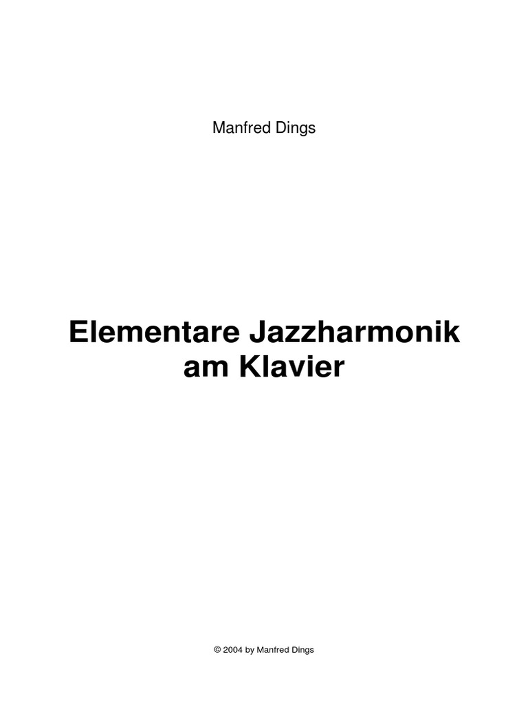 Jazzharmonik | PDF