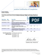 Covid Critical Care Certificate