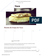 Arepas de Yuca 