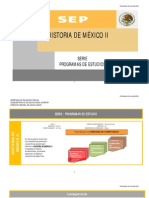 Historia de México II: programa de estudios para desarrollar competencias