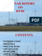 Seminar Report ON HVDC