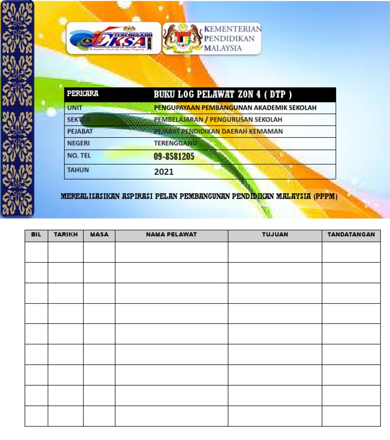 Buku Log Pelawat | PDF