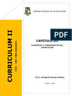 CAPITULO III. Fundamentos Del Curriculo