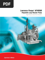 Lawrence Pumps AFH9500: Polyolefin Loop Reactor Pump