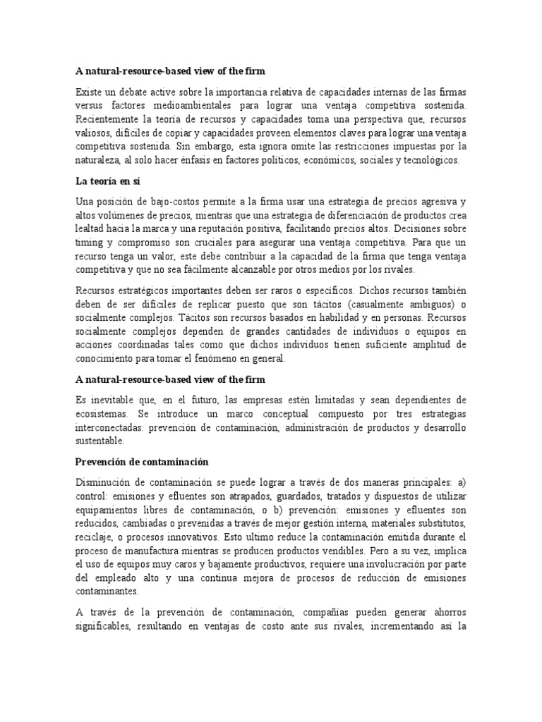 Hart, S. L. (1995) - A Natural-Resource-Based View of The | PDF ...