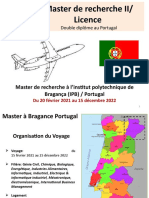 Presentation Master de Recherche II IPB Portugal 02 2020
