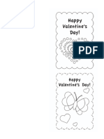 Tarjeta san valentin simple