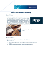 Resistance Seam Welding: Description