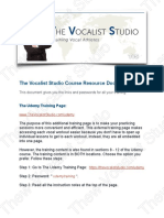 002 The Vocalist Studio Resource Document