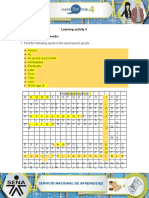 Learning Activity 3 Evidence: Let's Find Words!