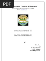 Download Haptic technology by anilkolluru SN50337396 doc pdf
