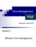 Time Management - Rishi