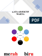 Kata Adjektif Warna 16 April