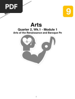 MAPEH 9 Fourth Quarter Curriculum Guide | PDF | Cognition