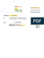 Calcular Tabla X2 CHIB CUADRADO