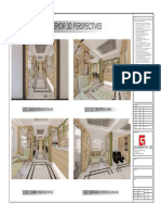 Interior 3D Perspectives: 1. Glass Entrance Door 2. Reception Area