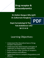 2013 Drug Receptor & Pharmacodynamics