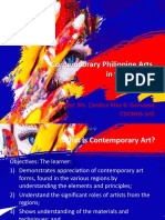 Contemporary Philippine Arts in The Regions