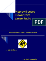 Kako Napraviti Dobru PPT Prezentaciju