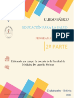 DOSSIER 2º Modulo Educación para La Salud 2021