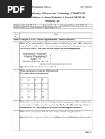 CE - 144 OOPC++ Practical List