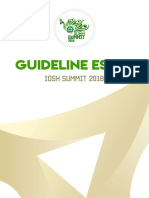 Guideline Essai IOSH 2018