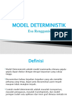 Model Deterministik