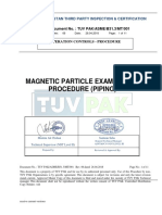 Magnetic Particle Examination Procedure (Piping) : Tuv Pakistan Third Party Inspection & Certification