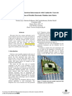 @Embroidering Electrical Interconnects With Conductive Yarn for the Integration of Flexible Electronic Modules Into Fabric