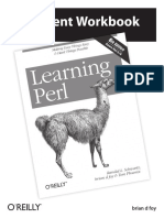 Learning Perl Student Workbook 2nd Edition