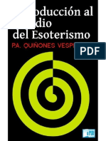 Pedro - Quinones Introduccion Al Estudio Del Esoterismo