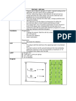 Roll Ball Skills - Touch Rugby