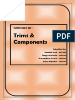 Trims & Components: Submission On