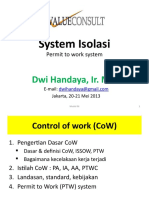 PTW SYSTEM ISOLASI