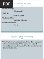 Digital Image Processing (Assignment)