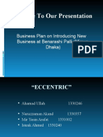 Welcome To Our Presentation: Business Plan On Introducing New Business at Benarashi Palli (Mirpur, Dhaka)