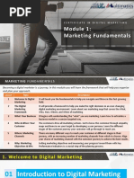 Module 1 - Digital Marketing Fundamentals