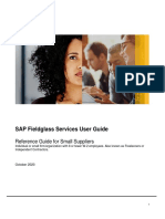 SAP Fieldglass Services User Guide