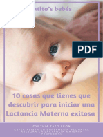 10 Cosas Que Tienes Que Descubrir para Una Lactancia Materna Exitosa