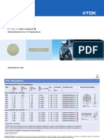 PTC Thermistors: EPCOS Sample Kit 2012