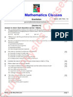 Gaurav Mathematics Classes