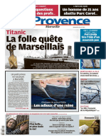Journal Provence MARSEILLE 18-04-2021