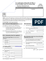 Supplement J, Confirmation of Bona Fide Job Offer or Request For Job Portability Under INA Section 204 (J)