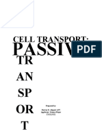 Cell Transport:: Passive