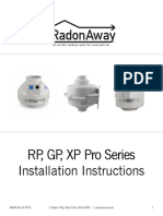 RP, GP, XP Pro Series: Installation Instructions